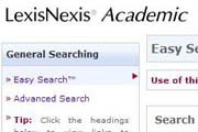 Lexis Nexis academic